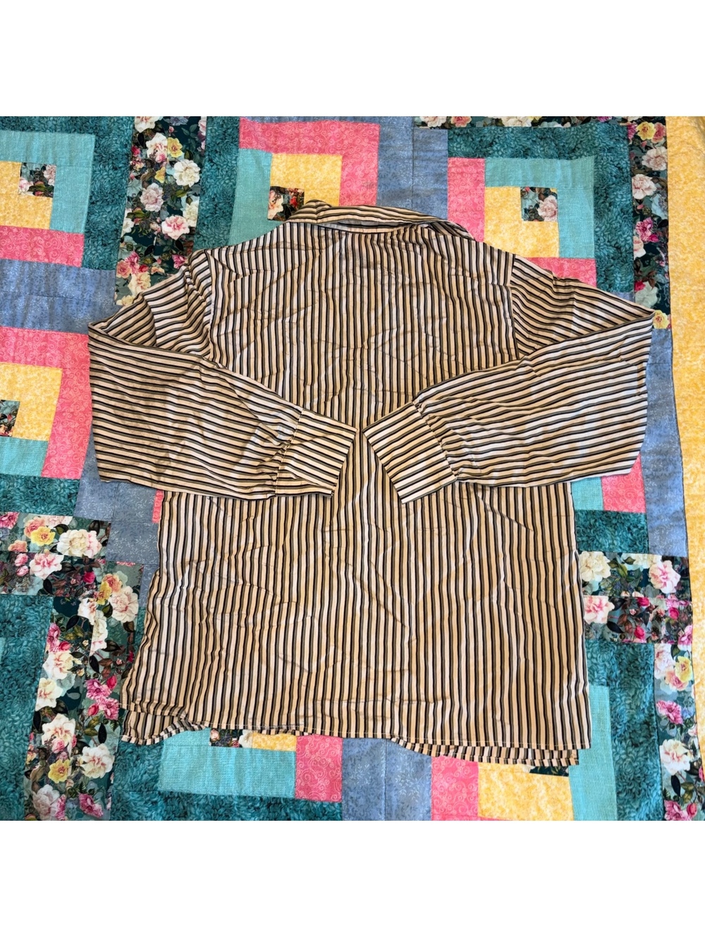 ZARA Striped $45 Woman’s XS Dress or Casual Button-Up Shirt Flow XS - Picture 4 of 8